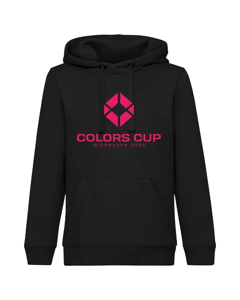 Colors Cup Hoodie Schwarz